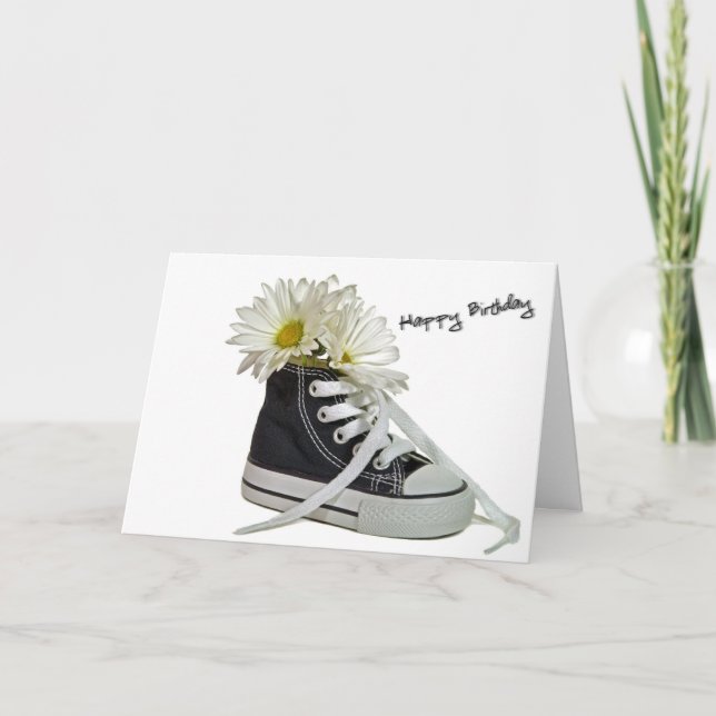 Birthday Sneaker Card (Front)