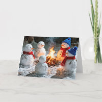 Birthday Snowmen Meltdown Humor