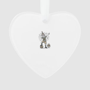 Birthday Soccer Boy Dab Vintage Engraving Shirt_1 Ornament