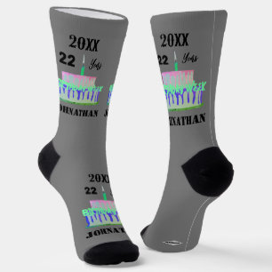 Birthday Socks design HAMbyWG