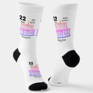 Birthday Socks design HAMbyWG