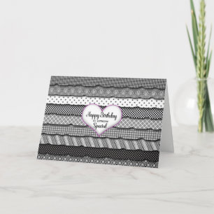 Birthday Someone Special - Heart & Ruffles Card