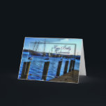 BIRTHDAY - SON - MARINA AND SEAGULLS CARD<br><div class="desc">IDEAL CARD FOR THAT SON WHO ENJOYS BEING BY THE WATER AND LEISURE SPORTS</div>