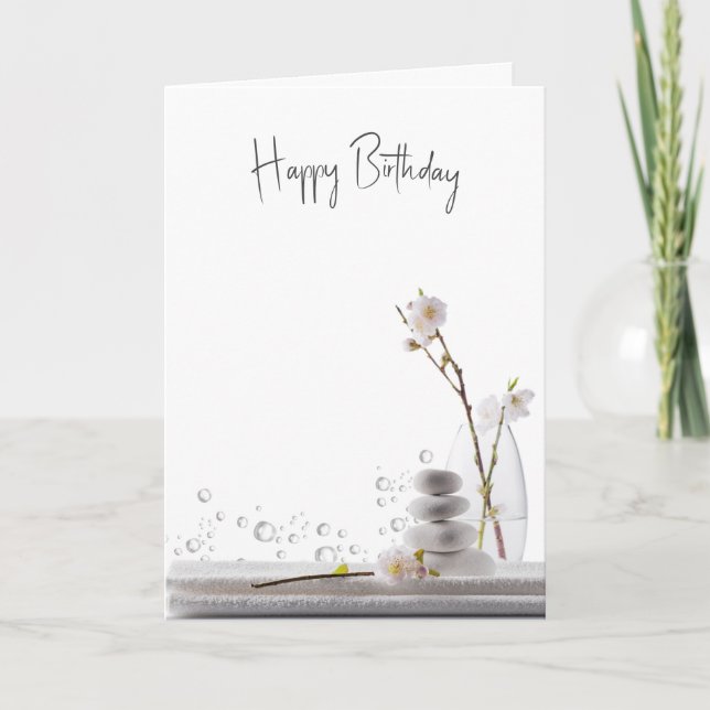 Birthday Spa Invitation (Front)