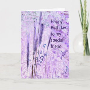 Birthday Special Friend Card