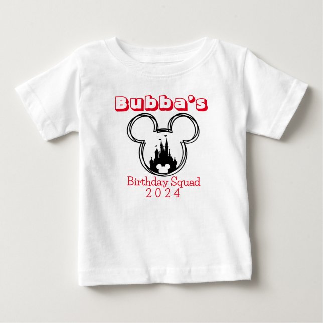 Birthday Squad Baby T-Shirt (Front)