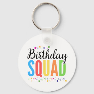 BIRTHDAY SQUAD KEY RING