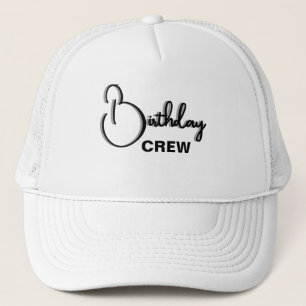 BIRTHDAY SQUAD Pool Party Miami Beach Vacation Trucker Hat