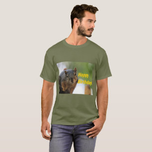 Birthday Squirrel T-Shirt