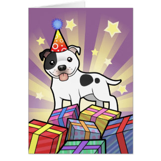 Staffordshire Bull Terrier Cards, Photo Card Templates, Invitations & More