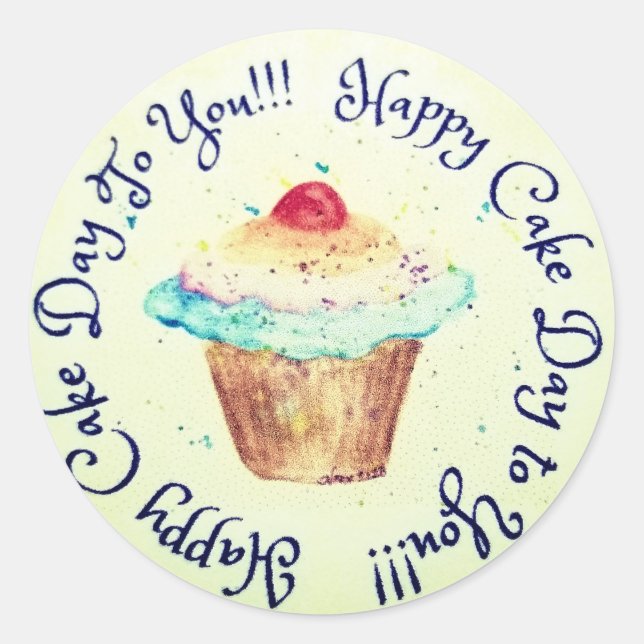 Birthday Sticker (Front)