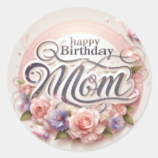 Birthday sticker for mother 