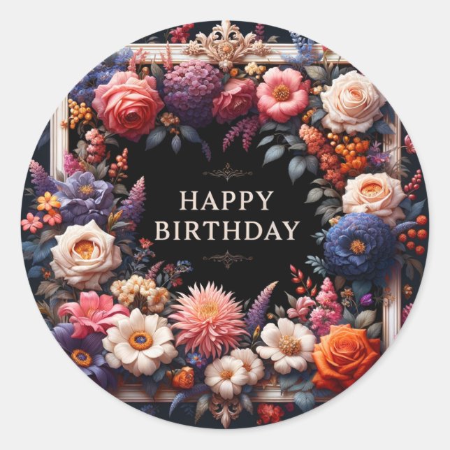 Birthday stickers (Front)