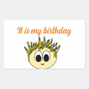 Birthday stickers day