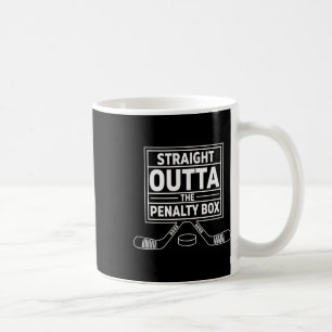 Birthday Straight Outta The Penalty Box Ice Hockey Coffee Mug