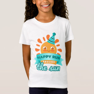 Birthday Sun Run Cute T-Shirt