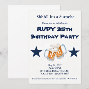 Birthday Surprise Invitation