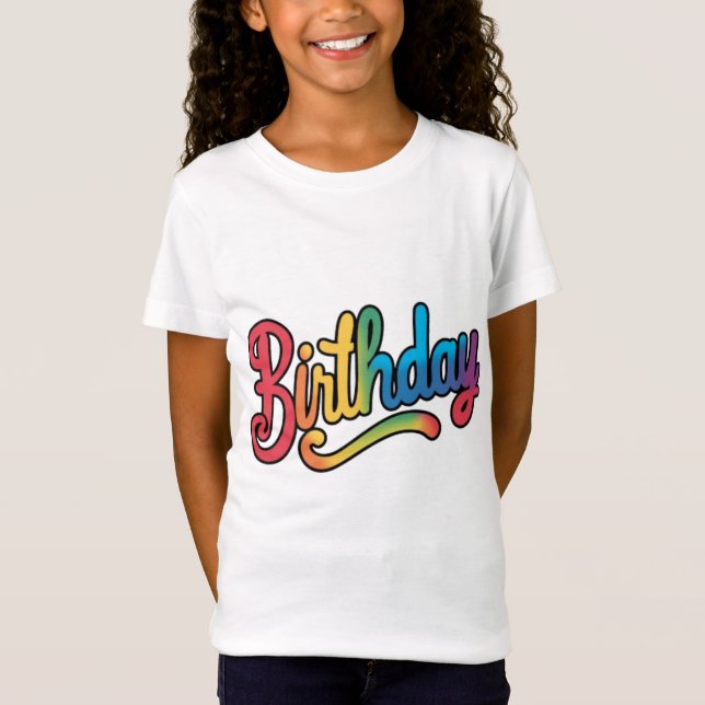 Birthday T-Shirt (Front)