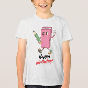 Birthday T-Shirt Tri-Blend Shirt