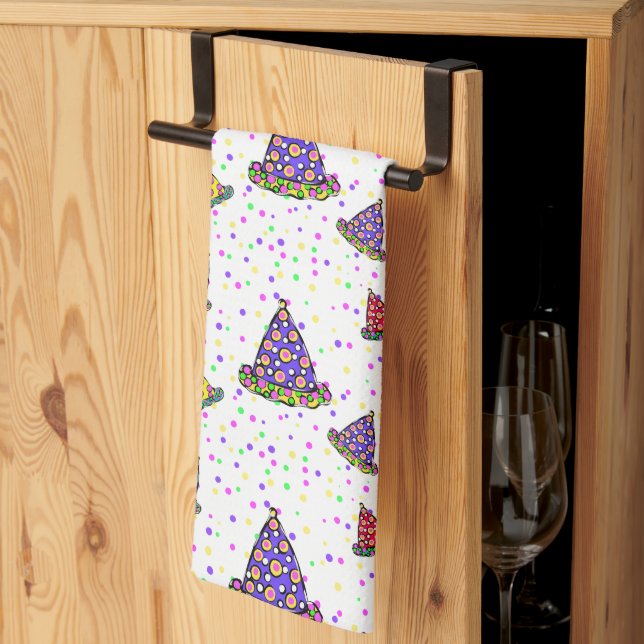 Birthday       tea towel (Thirds Fold)