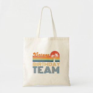 BIRTHDAY TEAM TOTE BAG