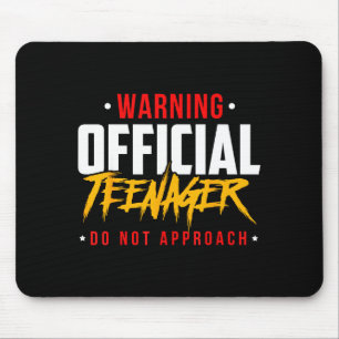 Birthday Teenagers Teenager Do Not Approach Mouse Mat