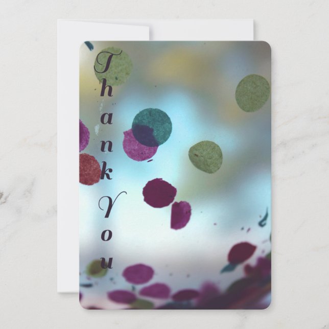 Birthday Thank You Card (Front)