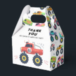 Birthday Thank You Modern Kids Monster Car Trucks Favour Box<br><div class="desc">Birthday Thank You Modern Kids Monster Car Trucks Favour Boxes features the text "Thank You for coming to (add name) party" with a colourful monster car truck. Fabulous party boxes for favours and treats for kids birthday party celebrations. Designed by Evco Studio www.zazzle.com/store/evcostudio</div>