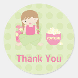 Birthday Thank You Stickers