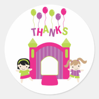 Birthday Thank You Stickers