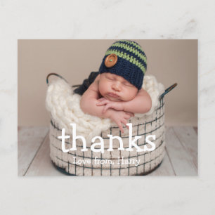 Birthday Thank You Thanks Photo Postcards