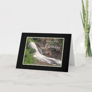 Birthday Thinking of You Waterfall Card