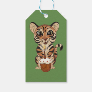 Birthday Tiger Gift Tags