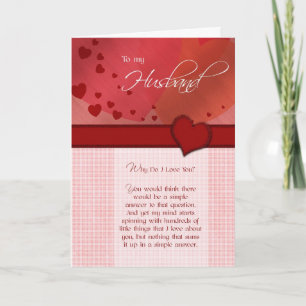 Birthday - To my husband Card