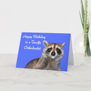 Birthday To Orthodontist Greeting Card