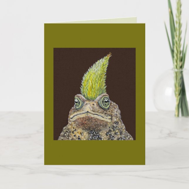 Birthday Toad card (Front)