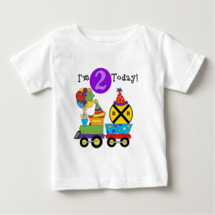Birthday Train 2nd Birthday T-shirts and Gifts