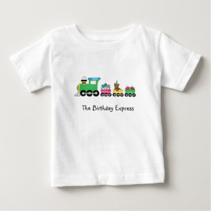 Birthday Train Baby T-Shirt