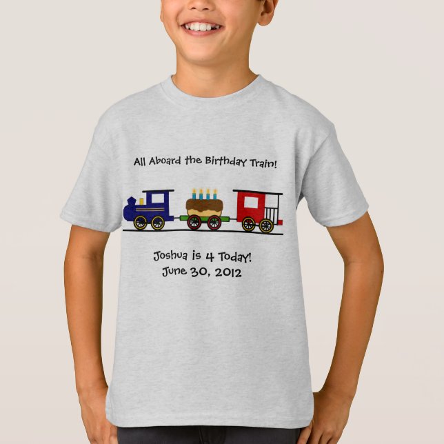 Birthday Train Shirt (Front)