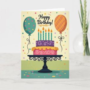 Birthday Treats Graphic Card