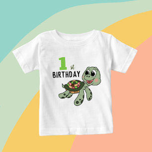 Birthday turtle  baby T-Shirt