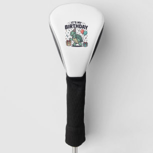 Birthday Turtle Party Vector Design_1 Golf Head Cover