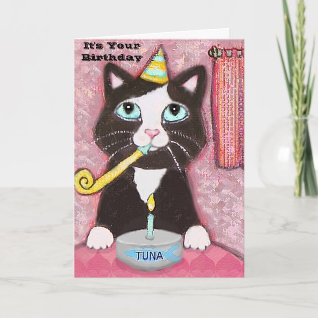Birthday Tux ART CARD Jamie W. Edwards, It's Yo... (Front)