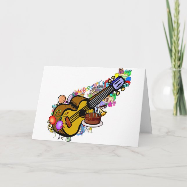 birthday uke card (Front)