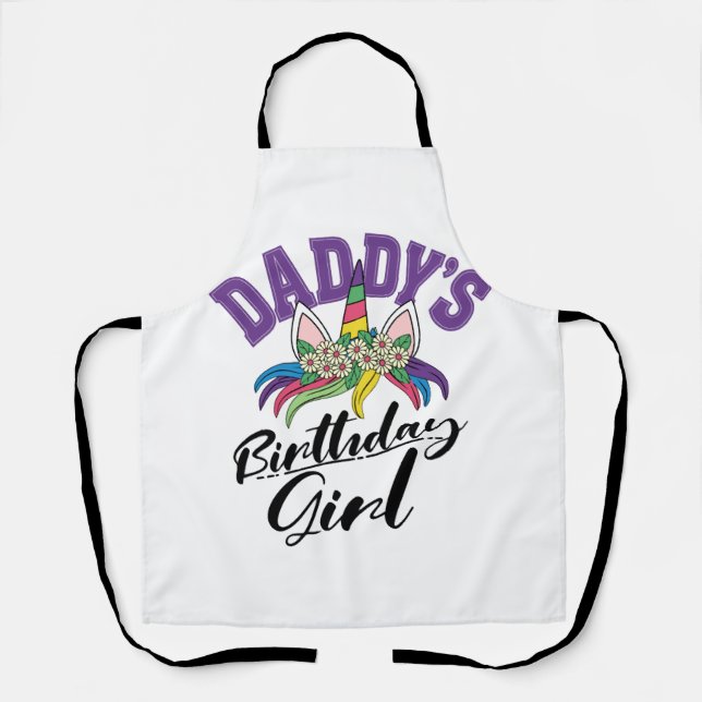 Birthday Unicorn      Apron (Front)