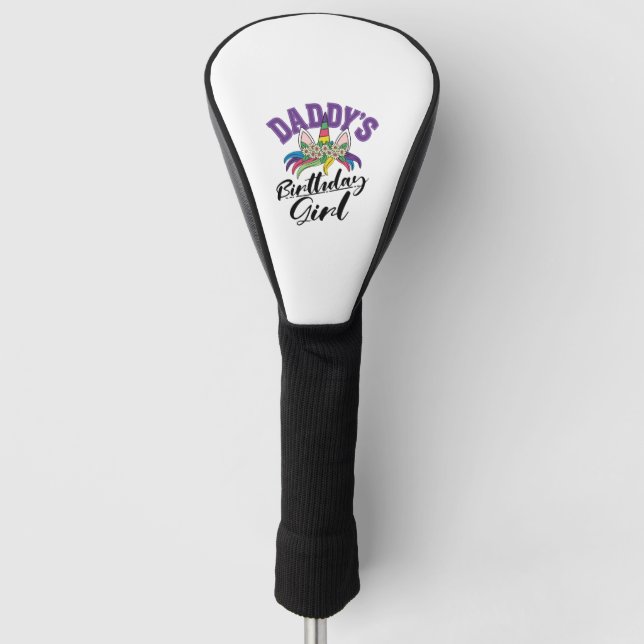 Birthday Unicorn      Golf Head Cover (Front)