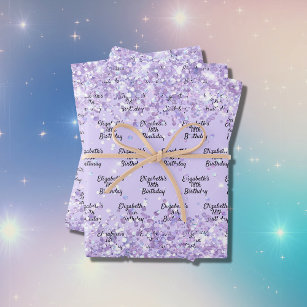 Baby Girl Name Wrapping Paper