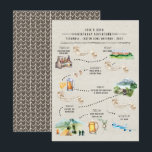 Birthday Weekend Itinerary | Tasmania<br><div class="desc">Create the perfect birthday itinerary welcome letter with this stunning watercolor template. These event cards can list the festivities surrounding your weekend, such as welcome cocktails, parties, and morning brunches. If you’re planning a destination birthday, event cards are a great way to provide information to your guests about local hot...</div>