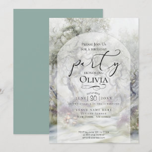 BIRTHDAY   Whispering Woods Fantasy Invitation