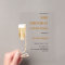 Birthday white gold champagne pearls clear